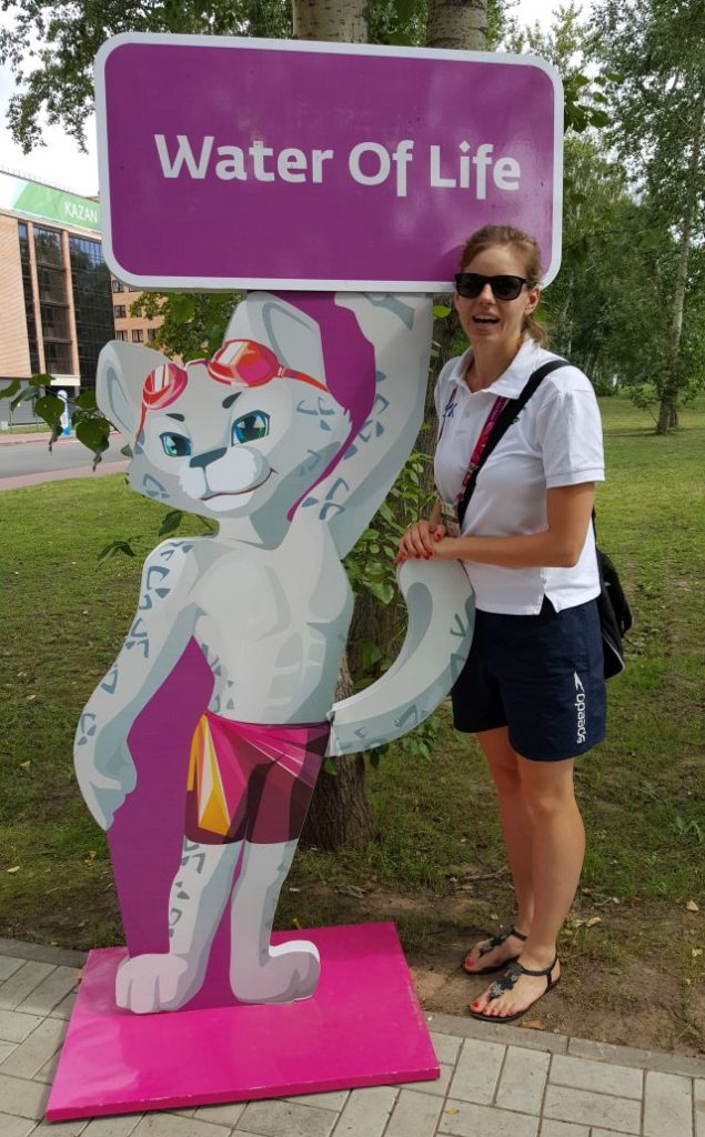 Katka Turková na Majstrovstvách sveta v plávaní masters 2015 v ruskej Kazani