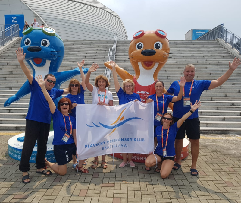 18. Majstrovstvá sveta v plávaní masters 2019 v Gwangju, Južná Kórea